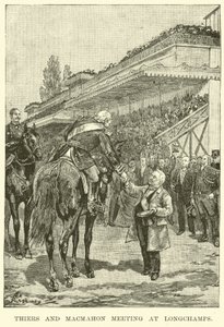 Thiers og Macmahon mødes i Longchamps af American School