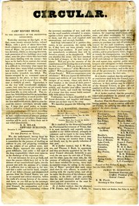 Til The People of Texas vedr.: belejring af mexicansk garnison ved San Antonio de Bexar, 10. december 1835