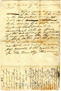 Til The People of Texas vedr.: belejring af mexicansk garnison ved San Antonio de Bexar, 10. december 1835 af American School