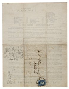 Til kvinderne i New England (cirkulærebrev), ca. 1862-1865 af American School