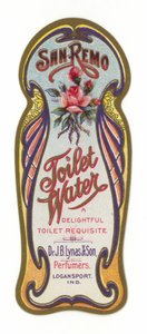 Toiletvandmærke, San Remo af American School