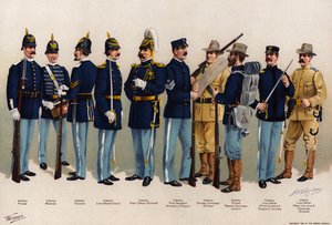 US Army, uniformer af American School