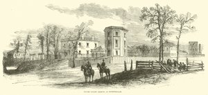 United States Arsenal i Fayetteville, marts 1865 af American School