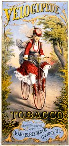 Velocipede tobaksmagasin annonce af American School