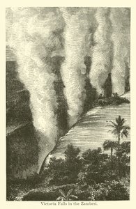 Victoria Falls i Zambesi af American School