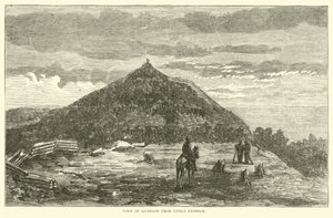 Udsigt over Kenesaw fra Little Kenesaw, juni 1864 af American School