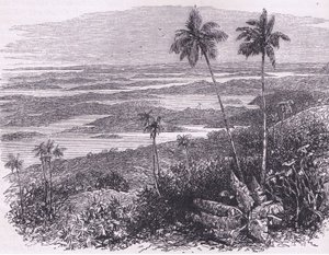 Udsigt over Bermudaerne, illustration fra Cassell