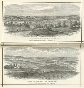 Udsigt over Nebraska Scenery af American School