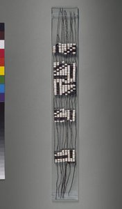 Wampum Belt, amerikansk irokesisk eller algonquisk stamme, mulig 1600-tallet af American School