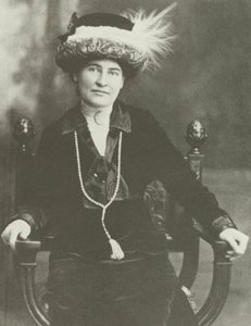 Willa Cather, ca. 1910 (kobberstik) af American School