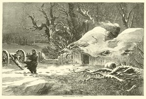 Winter Quarters, on Picket, februar 1864 af American School