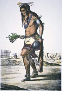 Zuni-stammeleder af American School