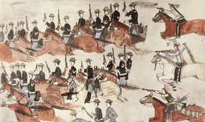 Slaget ved Little Bighorn, Montana, USA, 25.-26. juni 1876 c1900
