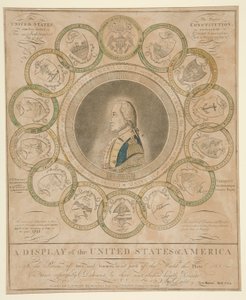 En visning af Amerikas Forenede Stater