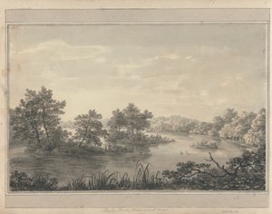 Udsigt i England, Skotland og Wales: Darley Pond, Buttercoomb Moor af Amos Green
