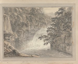 Udsigter i England, Skotland og Wales: Tur i Skotland; Corie Lin; et af Falls of the Clyde af Amos Green