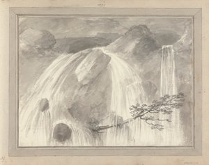 Udsigter i England, Skotland og Wales: Vandfald, udsigter i 1799 af Amos Green