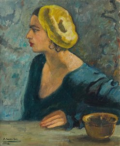 Selvportræt af Amrita Sher Gill