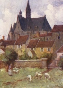 Montresor (farvelitografi) af Amy B. Atkinson