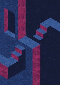 Den umulige trappe-illusion af Amy Louise Baker