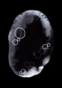 Monochrome Bubble Essence af Amy Louise Baker