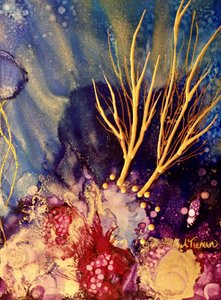 Flydende guldhav af Amy Tieman