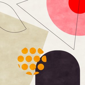 Mid Bauhaus Geometry 8 Kopi af Ana Rut Bre