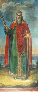 Storhertugen Vladimir Svyatoslavich af Ancient Russian frescos