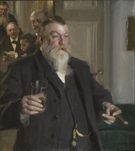 En skål i Idun-samfundet af Anders Leonard Zorn