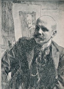 Greve Georg von Rosen 1843-1923, svensk maler, 1893, 1898 af Anders Leonard Zorn