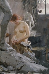 I Wickstroms studie af Anders Leonard Zorn