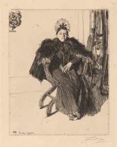Isabella Stewart Gardner af Anders Leonard Zorn