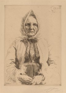 Mona, 1911. af Anders Leonard Zorn