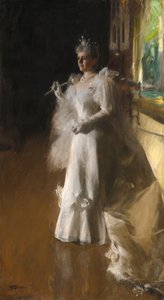 Fru Potter Palmer af Anders Leonard Zorn