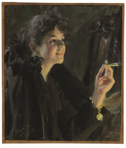 Cigaretpigen af Anders Leonard Zorn
