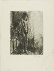 Et mørkt hjørne af Anders Leonard Zorn