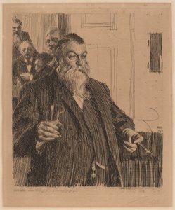 En Toast II af Anders Leonard Zorn