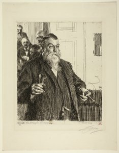 En Toast II af Anders Leonard Zorn