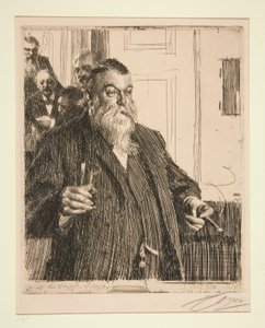 En Toast II af Anders Leonard Zorn