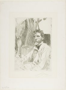 August Saint Gaudens I af Anders Leonard Zorn