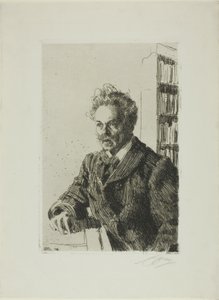August Strindberg af Anders Leonard Zorn