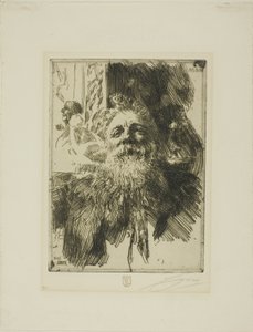 Auguste Rodin af Anders Leonard Zorn