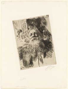 Auguste Rodin af Anders Leonard Zorn