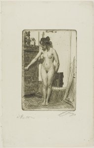 Før komfuret af Anders Leonard Zorn