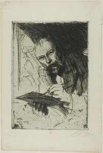 Carl Larsson af Anders Leonard Zorn