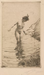 Cirkler af vand II af Anders Leonard Zorn