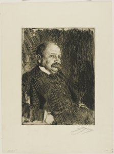 Oberst Lamont III (buste) af Anders Leonard Zorn