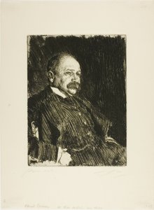 Oberst Lamont III (buste) af Anders Leonard Zorn