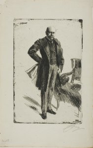 Oberst Lamont I (Hel længde) af Anders Leonard Zorn