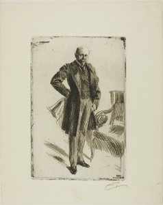 Oberst Lamont I (Hel længde) af Anders Leonard Zorn
